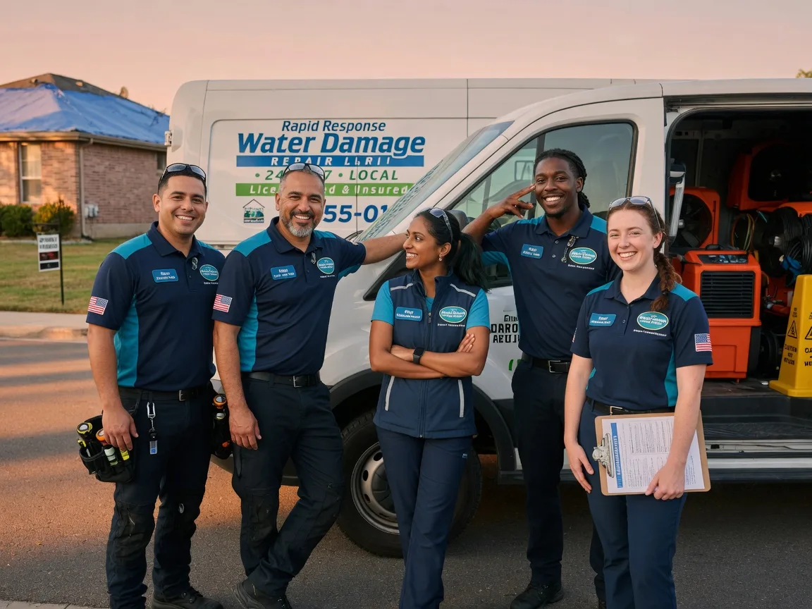 Water Damage Restoration company in Red Oak, OK
